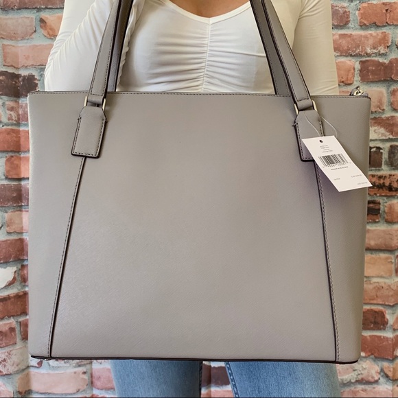 Kate spade LARGE Cameron pocket tote soft taupe - Picture 8 of 8